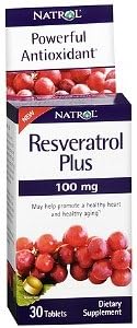 Antioxidants Resveratrol Plus 100 mg 30 tablets(pack of 2)
