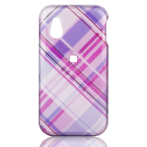 Talon Phone Shell for LG GT950 Arena (Plaid - Pink)