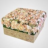 Rose Papier-mache Box