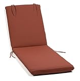 Chaise Cushion - Canvas Henna