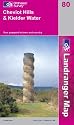 Cheviot Hills and Kielder Water (Landranger Maps) (OS Landranger Map)