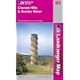 Cheviot Hills and Kielder Water (Landranger Maps) (Landranger Maps)