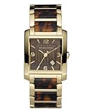 Michael Kors Gold-tone and Tortoise Shell Acrylic Bracelet Ladies Watch MK4242