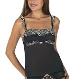 Gilligan & O'Malley Mesh Camisole - Print