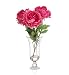 (03829080) Artificial Peony in Footed Vase in Household & Kitchen