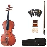 Cecilio CVA-400 15-Inch Rosewood Fitted Solid Wood Viola