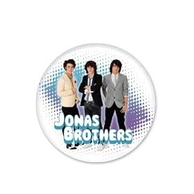 Jonas Brothers Band Group Dots Button Pin