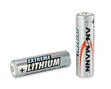 Ansmann Mignon AA Lithium Batterie (1,5 V, 2er Blister)