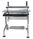 INNOVEX GPC04 Computer Desk, Black Glass