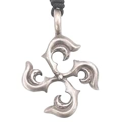 Andreaskreuz Christliches Kreuz Metall Anh�nger Halskette
