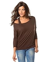 Bleu Marine Top Olympe (Marrón)