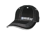 Sparco SP15N Two-Tone Black and White Cap
