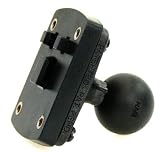 Ultimate Addons Adaptor Plate 3 Prong to RAM 1" Ball for RAM Motorcycle Mounts