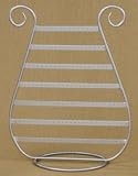 SILVER JEWELRY harp Earring RACK stand HOLDER NEW