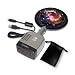Pro Series Car Travel Power Adapter / Charger Features USB port & Standard 110v outlet w/ bonus cable for all USB compatible devices ( DC to AC Converter ) A Portable Wall Socket for Laptop Computers Includes Stellar Nebula Mousepad and Accessory Bag