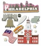 EK Success SPJE026 Jolee's Boutique Philadelphia Destination Sticker