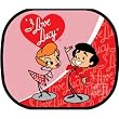I Love Lucy Car Side Window Sunshade