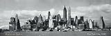 Manhattan Skyline, New York City, 1940,54.2 in. x 17.8 in.