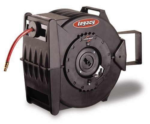 Legacy Manufacturing L8310 Levelwind Retractable Air Hose Reel with 3/8 ID x 100 Legacy Manufacturing L8310 Levelwind Retractable Air Hose Reel with 3/8 ID x 100