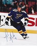 Tyson Nash Autographed/Hand Signed St. Louis Blues 8x10 Photo
