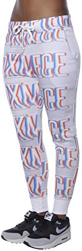 Womens Dimepiece Blurred Fleece Jogger Elastic Sweatpants Med