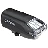 CATEYE Batterielampe vorne HL-EL 220 Wide Angle Opticube, schwarz