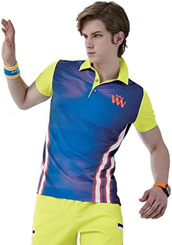 WiffWaff Men's Orginal Athletic Collar Polo T-Shirt (KT50143, Made in Korea) (X-Large)