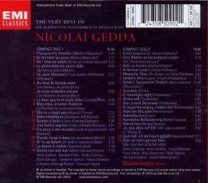 The Very Best of Nicolai Gedda under The Classical Store