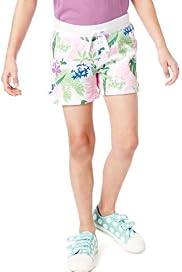 Pure Cotton Hibiscus & Leaf Print Shorts with Stay New™