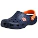 crocs 2 Print Collegiate Beach Clog,Auburn (Navy),Medium (M6-7,W8-9)