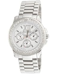 Juicy Couture Womens 1900710 Pedigree Stainless Steel Bracelet Watch