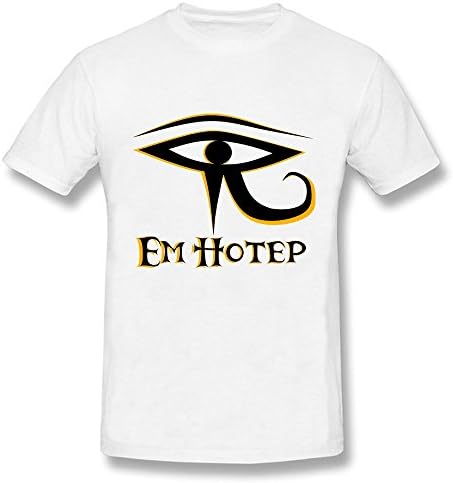 Eye of Horus 100% Cotton T Shirt For Men M White New Style T-shirt