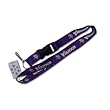 Minnesota Vikings Clip Lanyard Keychain Id Ticket Nfl - Purple