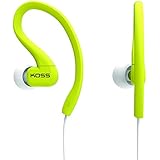 Koss KSC32L Fitclips Headphones, Lime