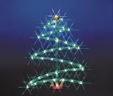 Zig-Zag Tree Silhouette (95003)