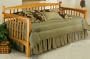 Light Oak Finish Mission Complete Daybed w Trundle
