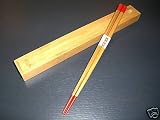 Japanese Bamboo Chopsticks with travel case RED