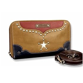 Lone Star: Wallet Organizer; Double Zipper by Western Style Wallets