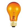 Bulbrite 105525 25W Transparent Orange A19 Bulb