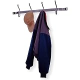 Review Enclume HCR5 / Enclume HCR5 Finishing Touches Hat and Coat Rack, Hammered Steel
