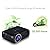 Ezapor Mini Video Projector 800x480 800 Lumen LCD LED HD Home Theater Support HDMI VGA AV USB TV SD For Music TXT Video Picture Black Color from FastFox