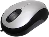 Electronics : Image Silver Combo USB and PS/2 Mouse with Illuminated Multi Coloured Scroll Wheel