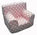 Insert for Pottery Barn Anywhere Chair + Pink Polka Dot Slip Cover