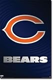 Chicago Bears Logo Poster 22X34 Football Team Nfl 4838