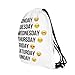 Dimayar Emoji Backpack 18''X13.75'' Sackpack Gym Sack Bag Drawstring Backpack Sport Bag for Women School Travel Backpack for Teens College Girls
