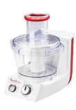 Moulinex FP3181, Rojo, Blanco, Pl�stico, Acero inoxidable - Robot de cocina