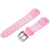 TechnoMarine 9306 MoonSun 15-mm Pink Gel Strap with Single-Buckle