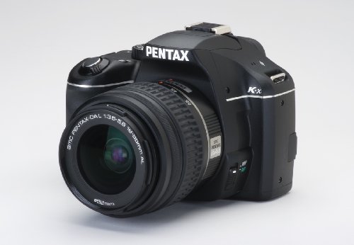 Pentax K-x  Digital SLR with 2.7-inch LCD and 18-55mm f/3.5-5.6 AL Lens (Black) image