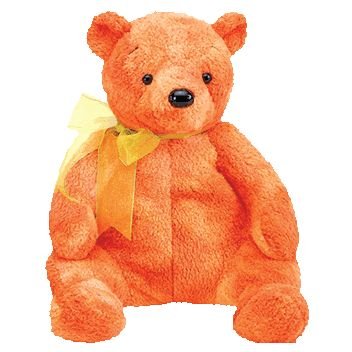 TY Beanie Buddy - TANGERINE the Bear