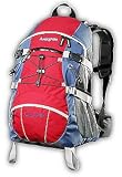 AspenSport AB04R02  - Zaino da trekking, 40 litri, Colore: Rosso